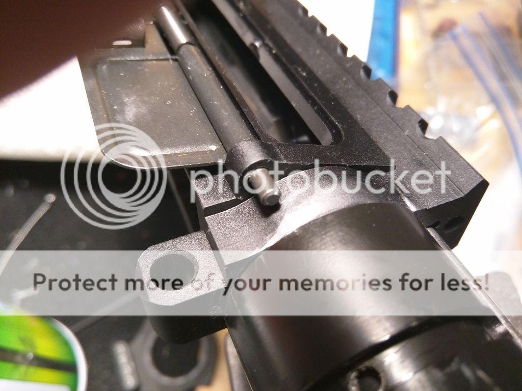 Anyone know how to remove this ejection port dust cover ?